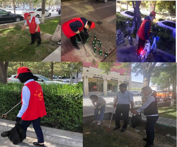 甘肅金控嘉峪關擔保公司助力嘉峪關市創建文明城市“兩連冠”在行動