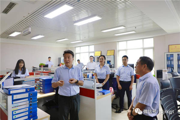 祁建邦一行調研子公司基層黨建工作